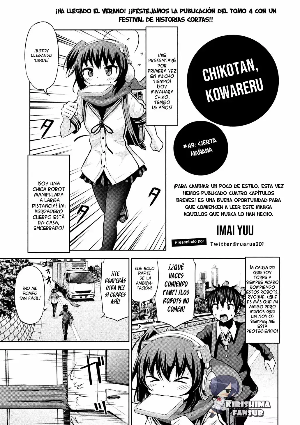 Chikotan- Kowareru capítulo 49, página 2