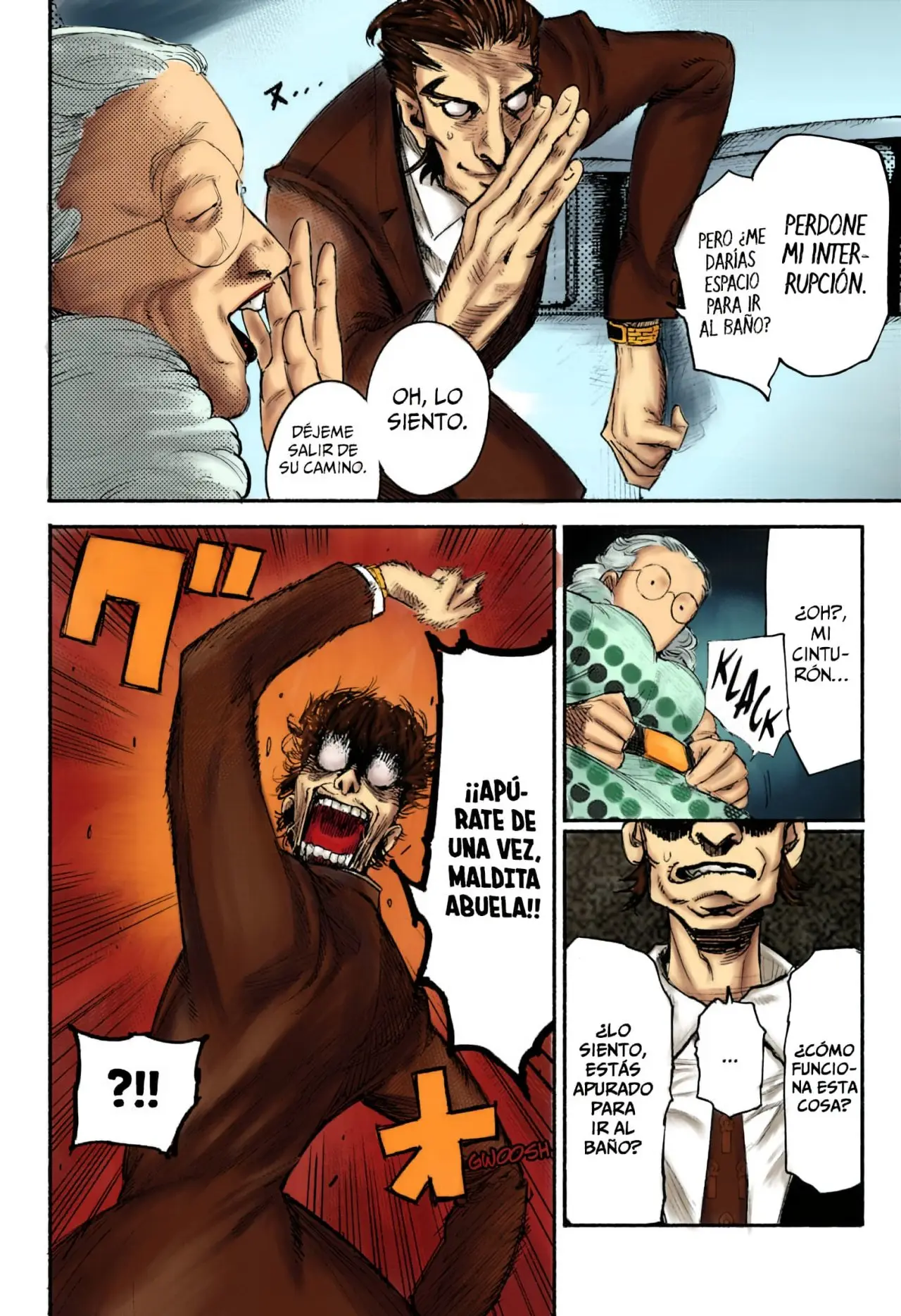 Choujin X capítulo 1.5, página 8