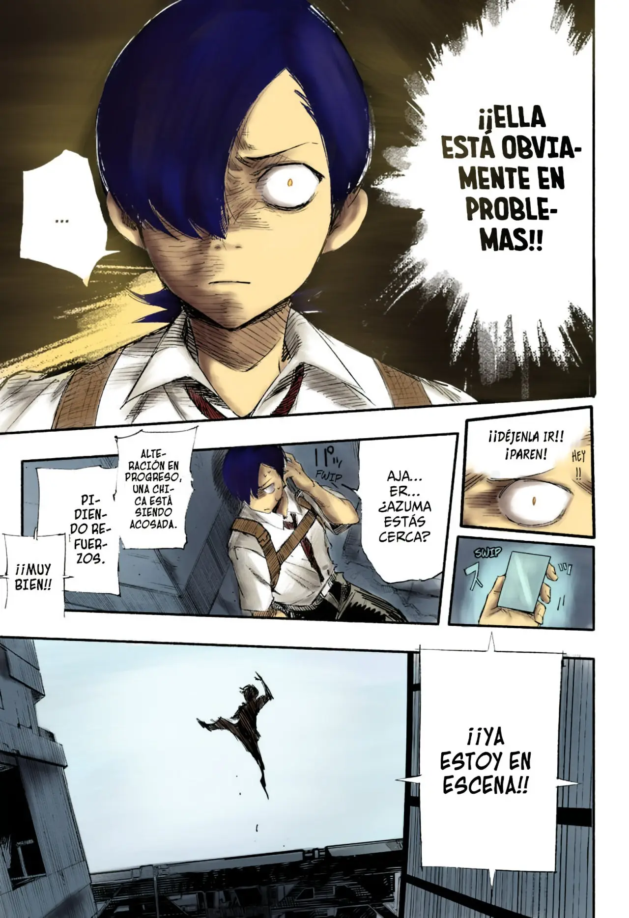 Choujin X capítulo 1.5, página 15