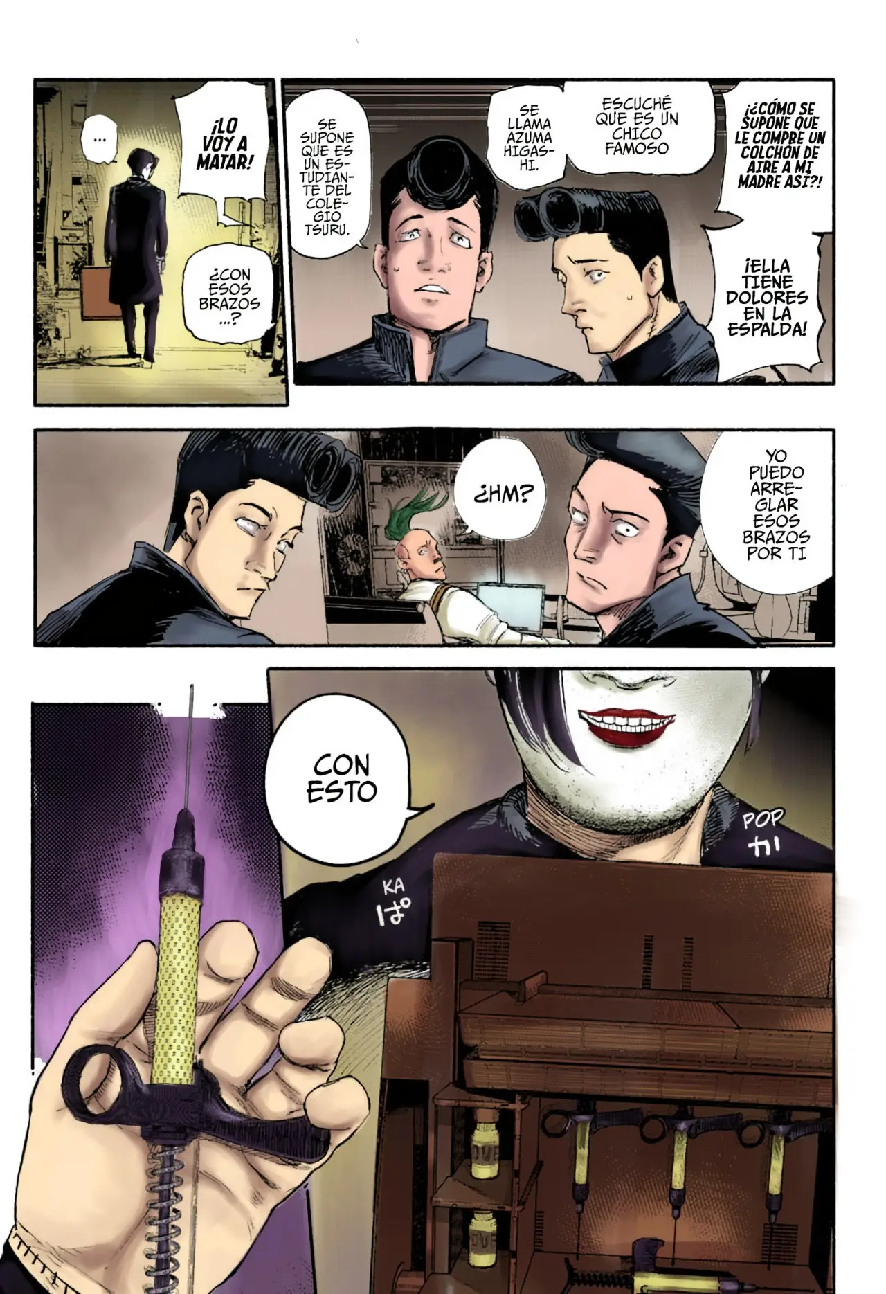 Choujin X capítulo 1.5, página 27