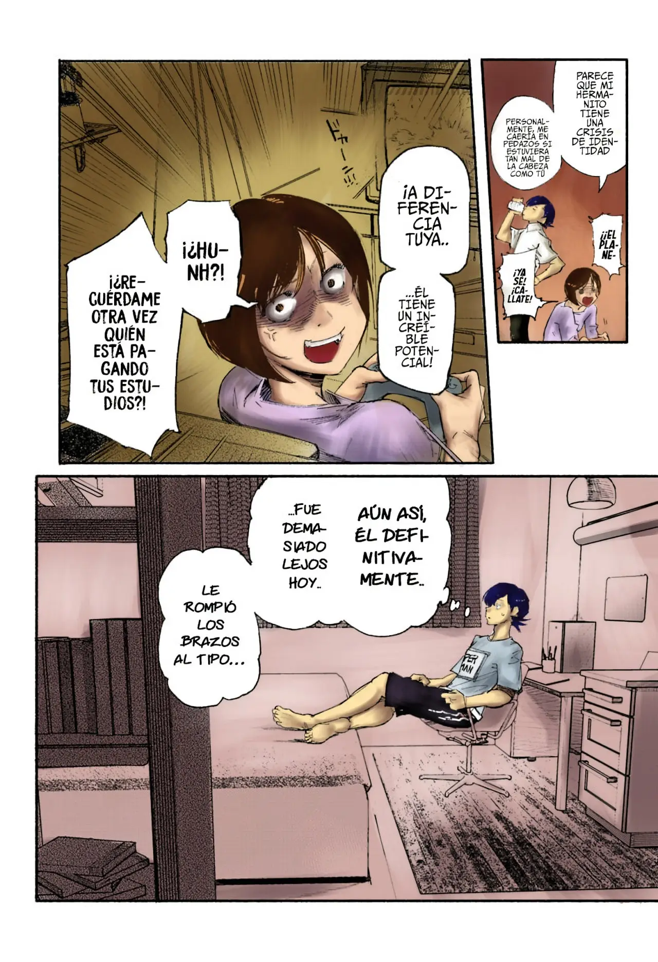 Choujin X capítulo 1.5, página 30