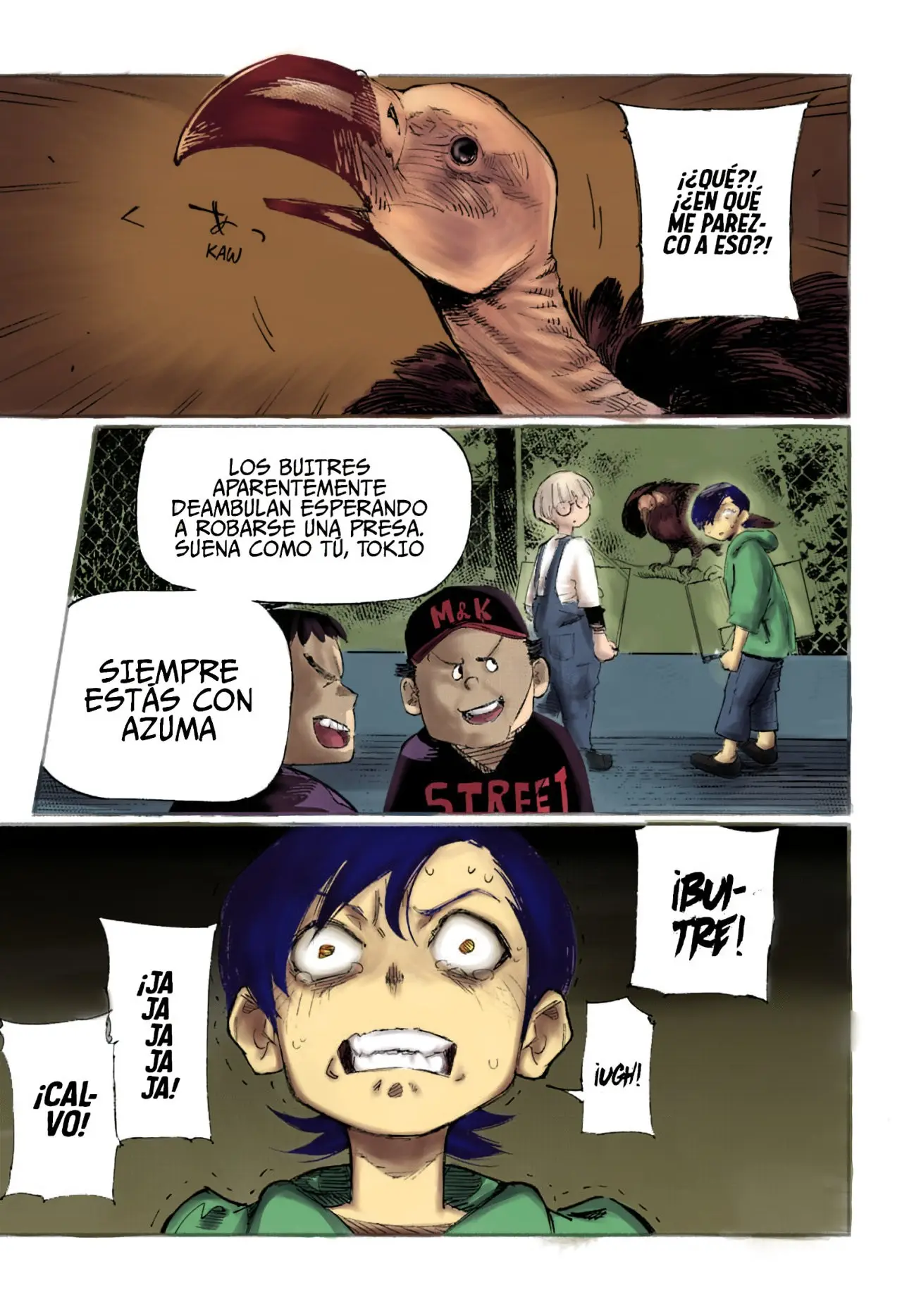 Choujin X capítulo 1.5, página 33