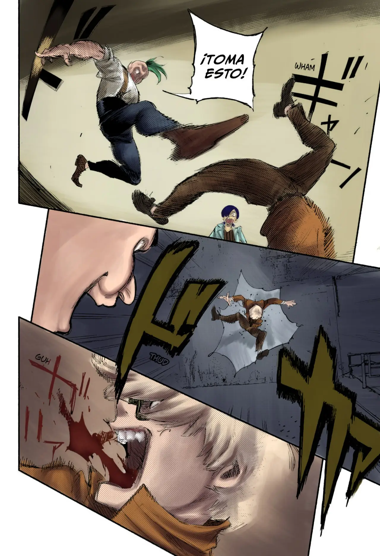 Choujin X capítulo 1.5, página 42