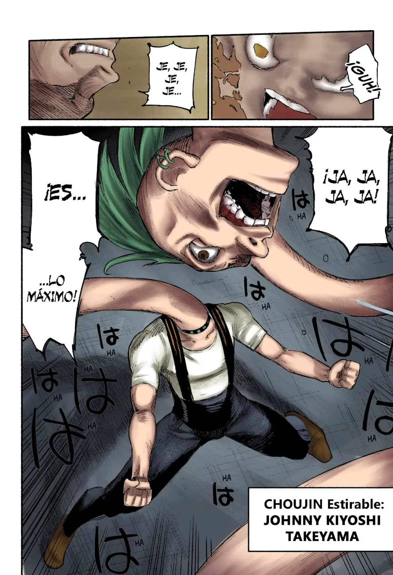 Choujin X capítulo 1.5, página 46