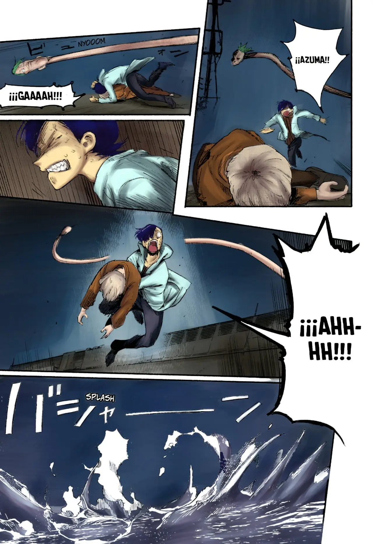 Choujin X capítulo 1.5, página 50