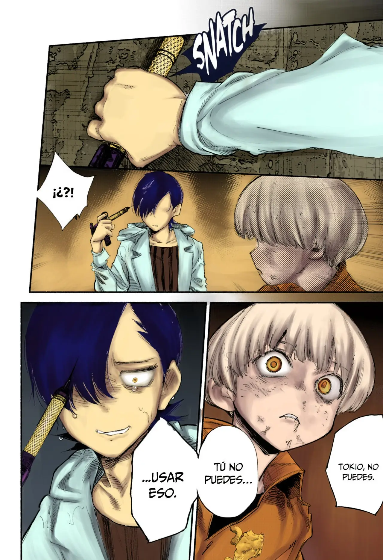 Choujin X capítulo 1.5, página 59