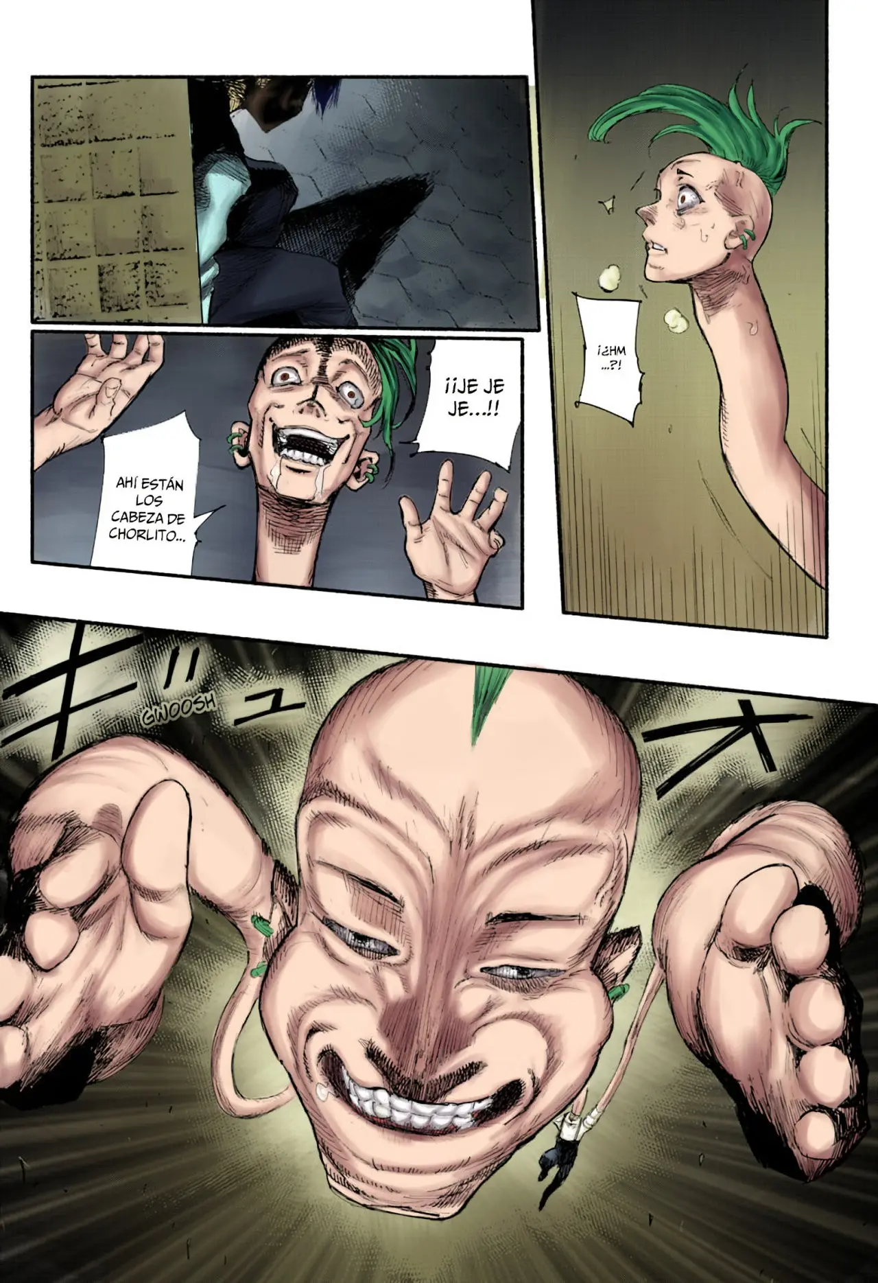 Choujin X capítulo 1.5, página 64
