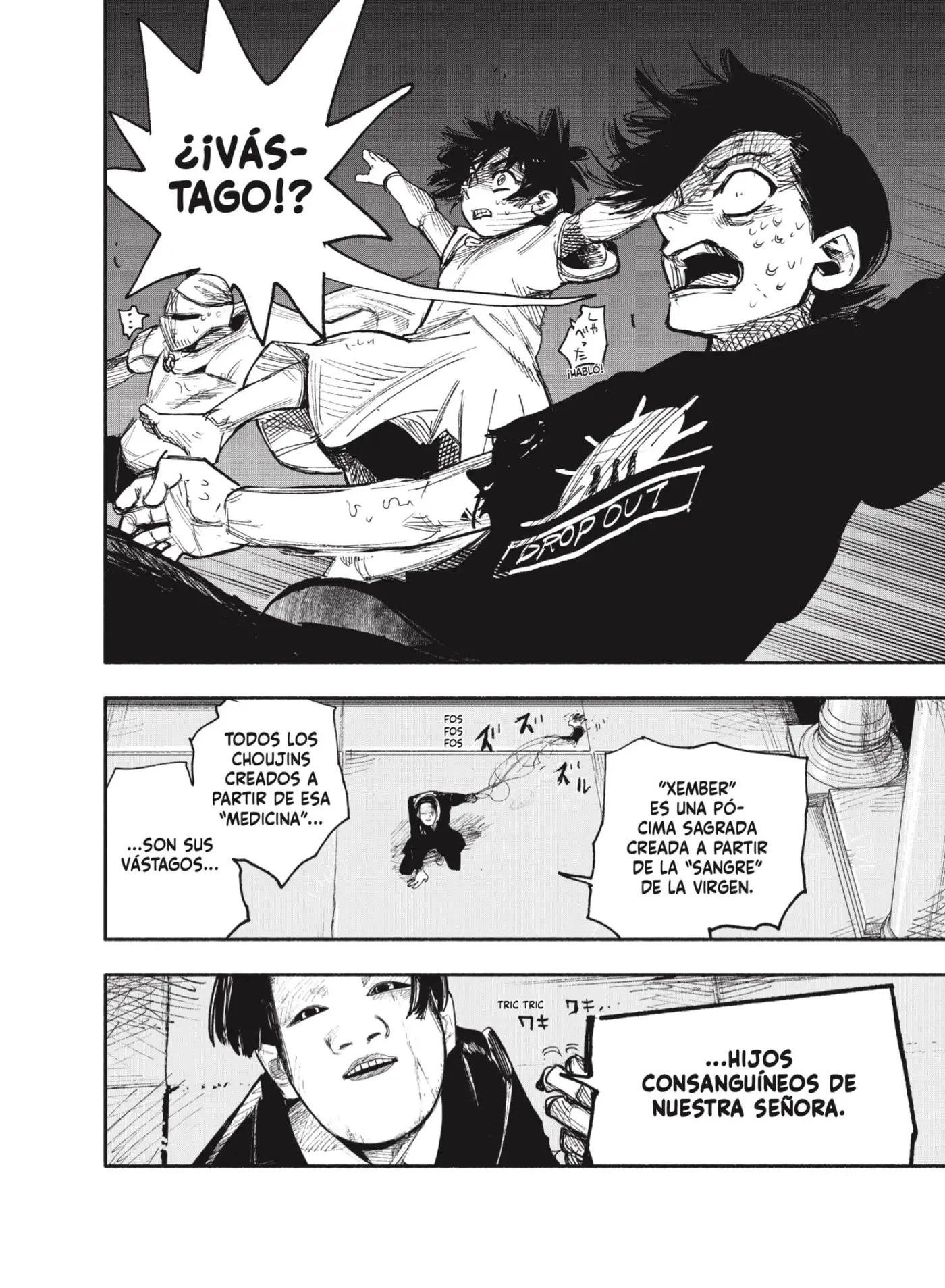 Choujin X capítulo 33, página 10