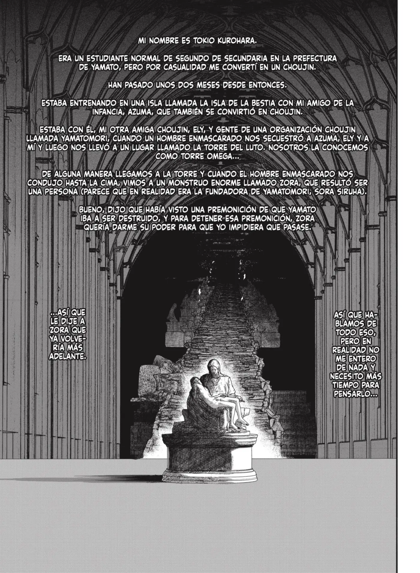 Choujin X capítulo 34, página 3