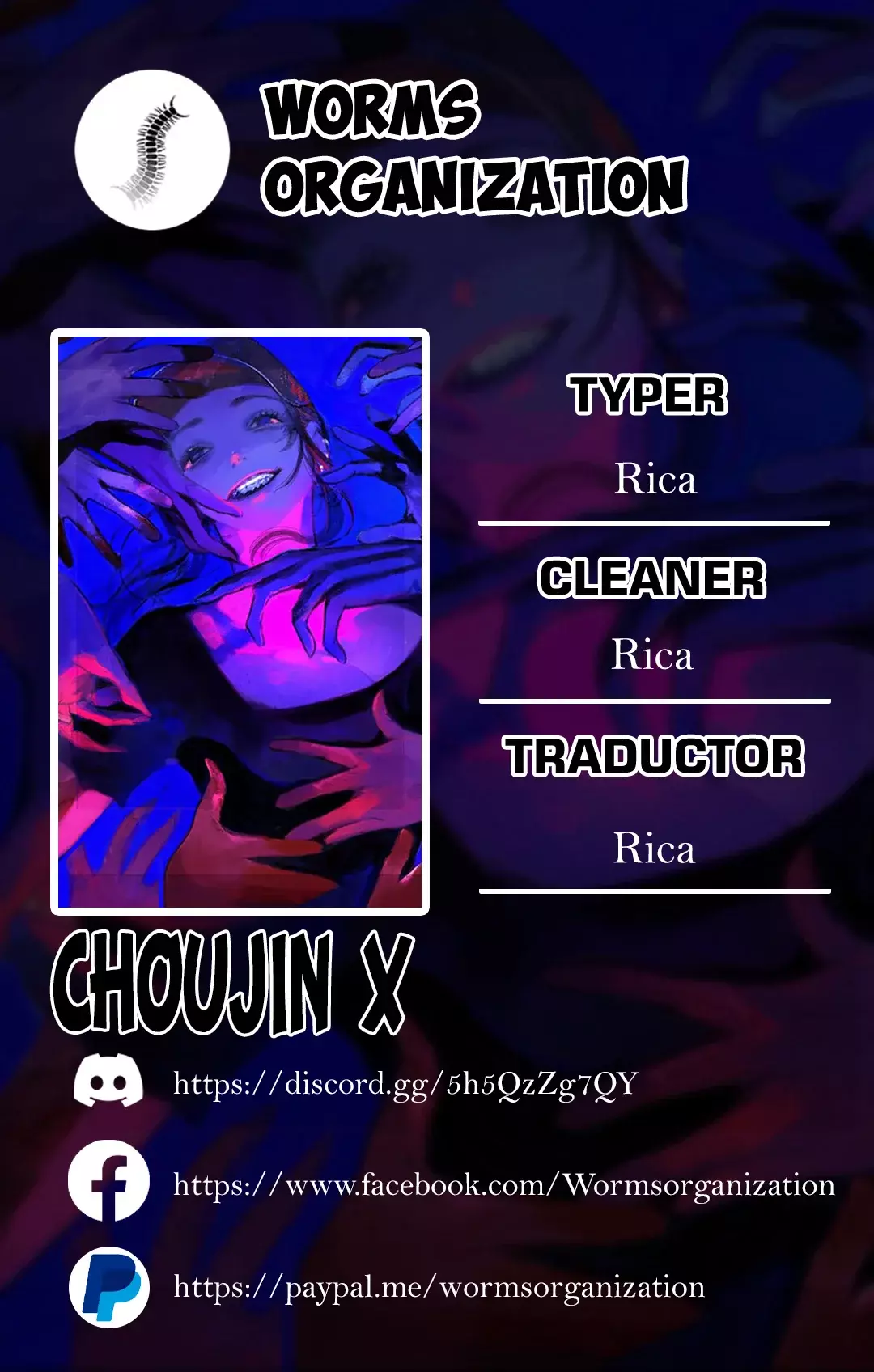 Choujin X capítulo 59, página 1