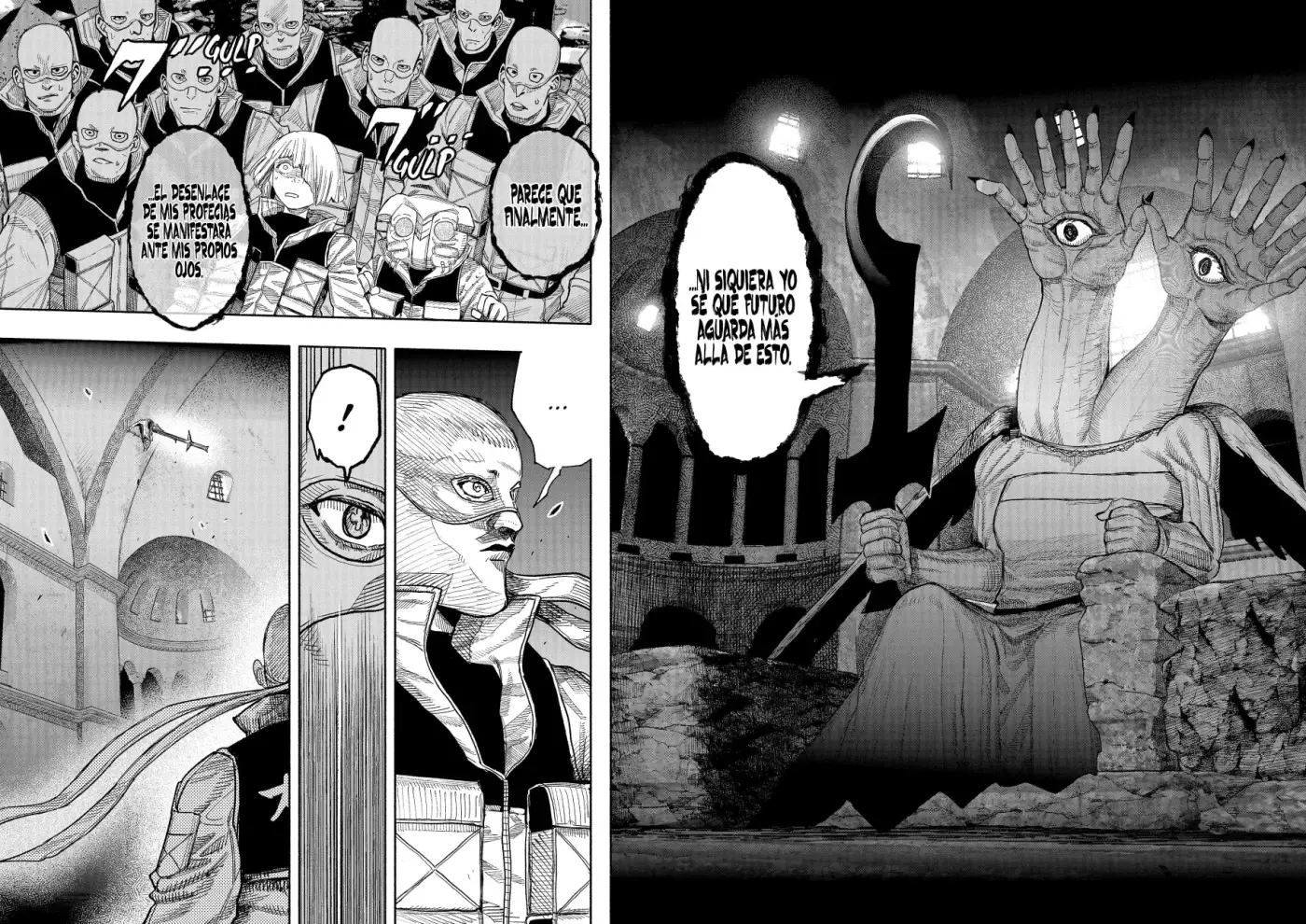 Choujin X capítulo 61, página 7