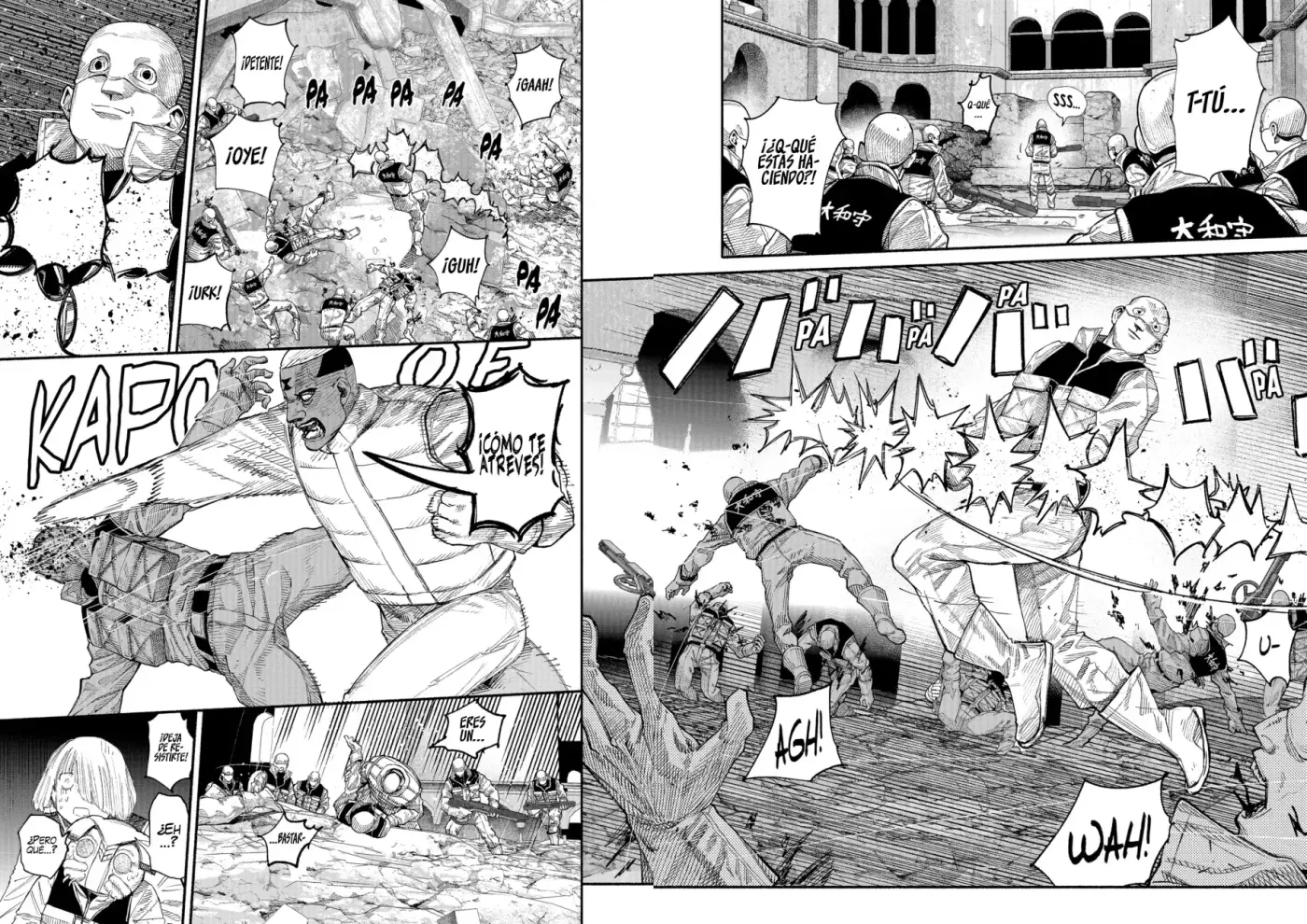Choujin X capítulo 62, página 7