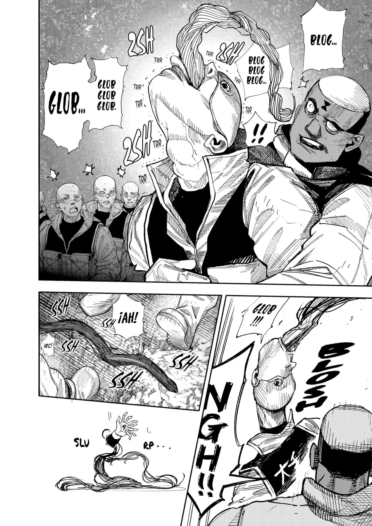 Choujin X capítulo 62, página 8