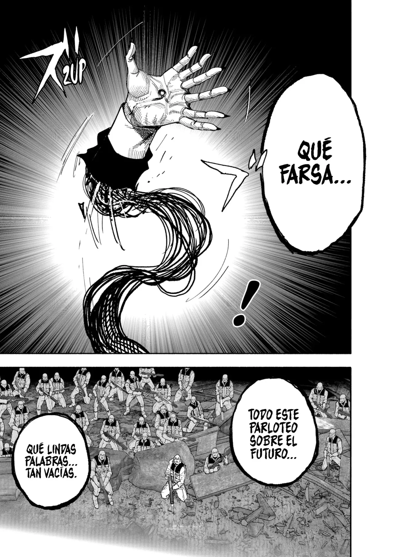 Choujin X capítulo 62, página 9