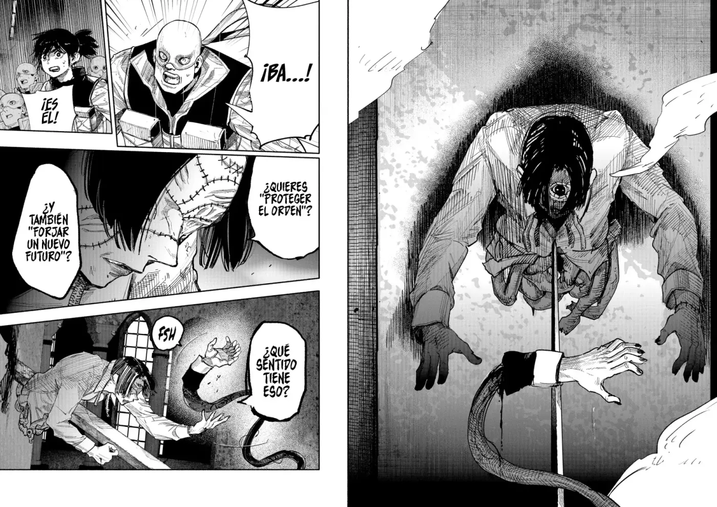 Choujin X capítulo 62, página 10