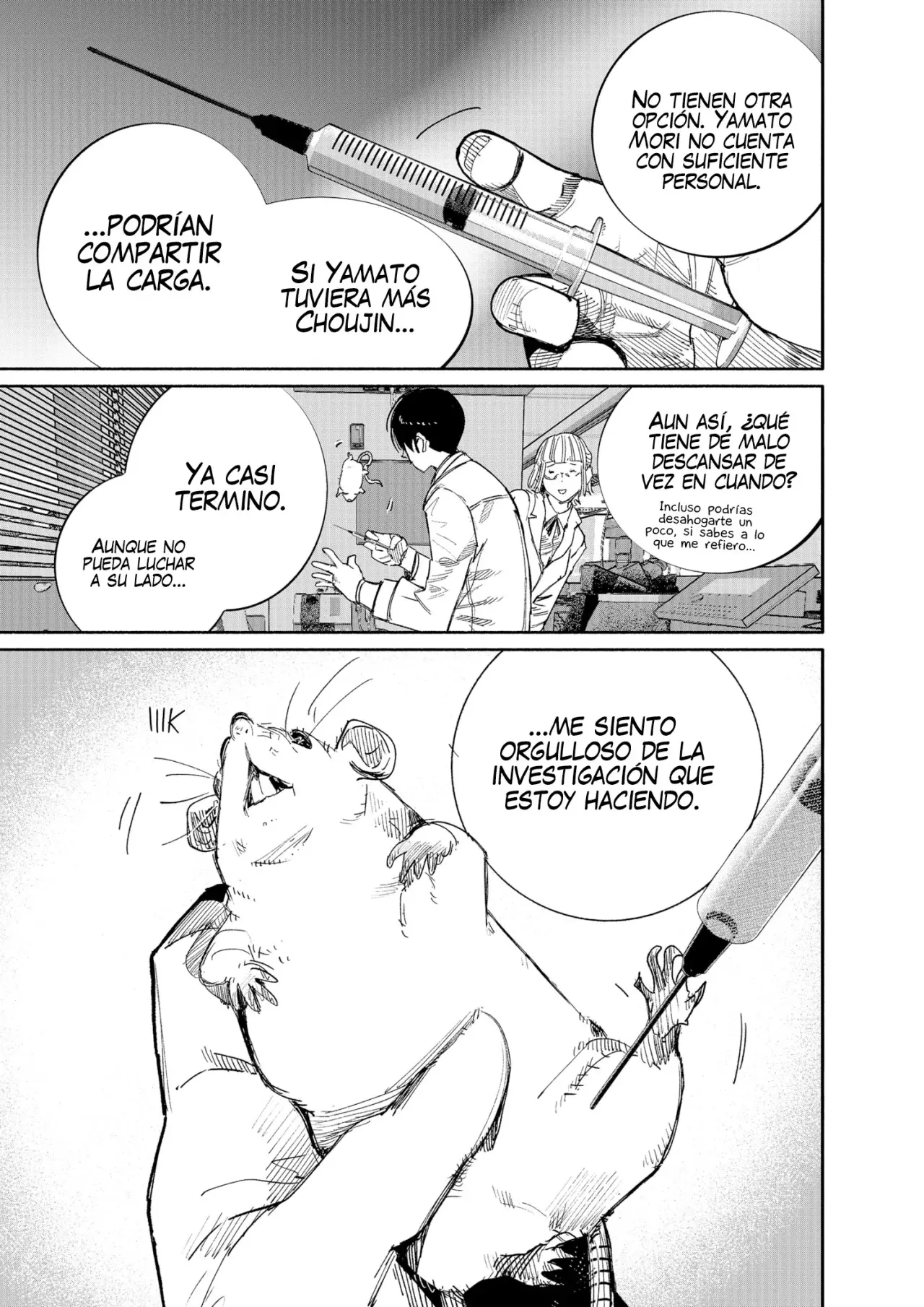 Choujin X capítulo 63, página 13