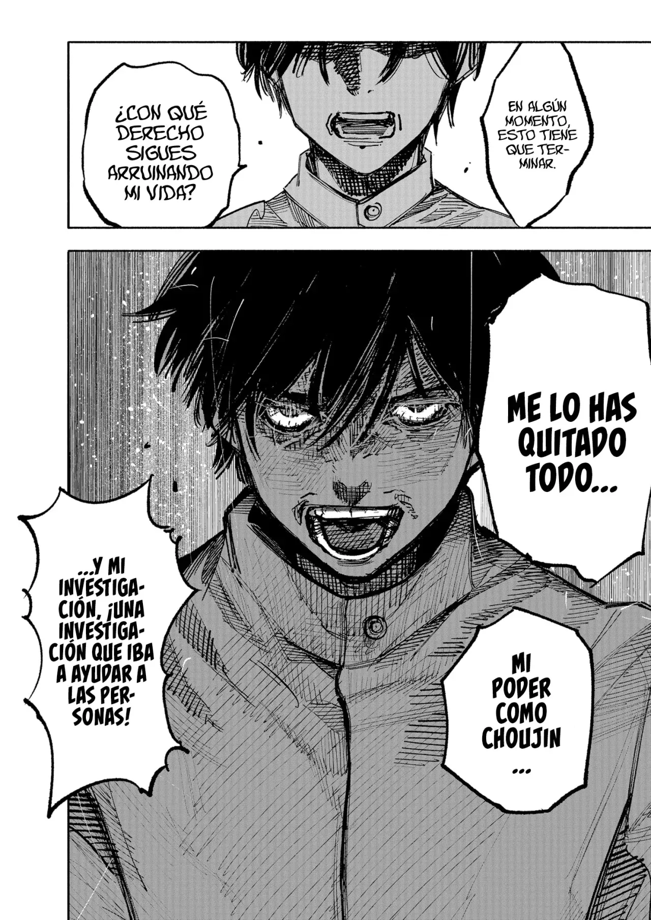 Choujin X capítulo 63, página 34