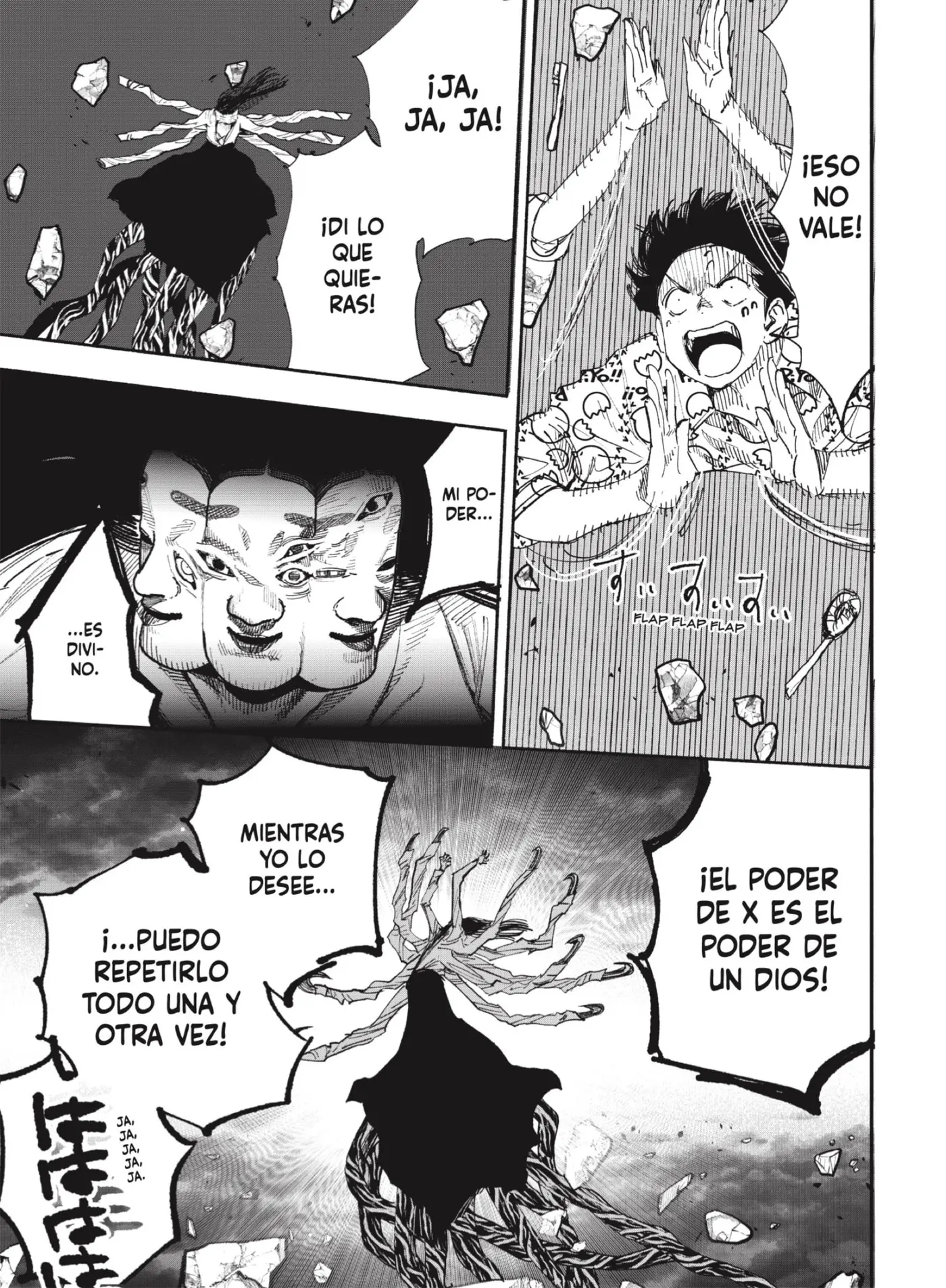 Choujin X capítulo 64.2, página 36