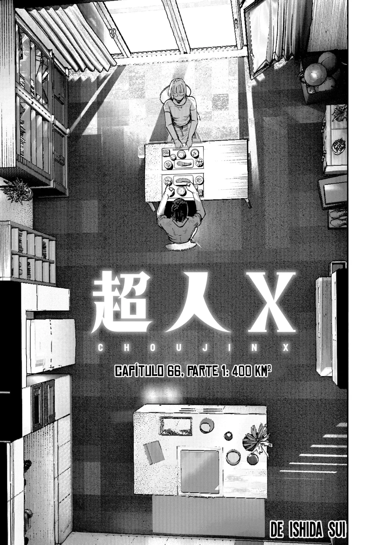Choujin X capítulo 66, página 4