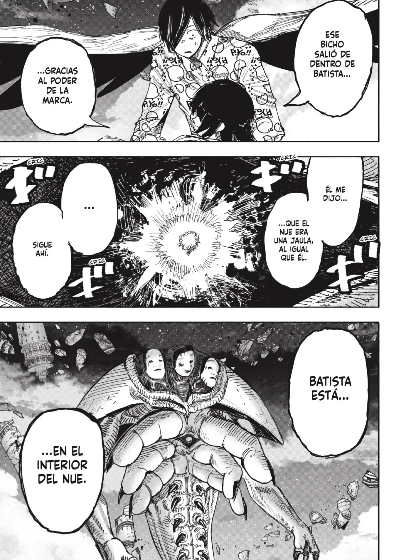 Choujin X capítulo 67.1, página 3