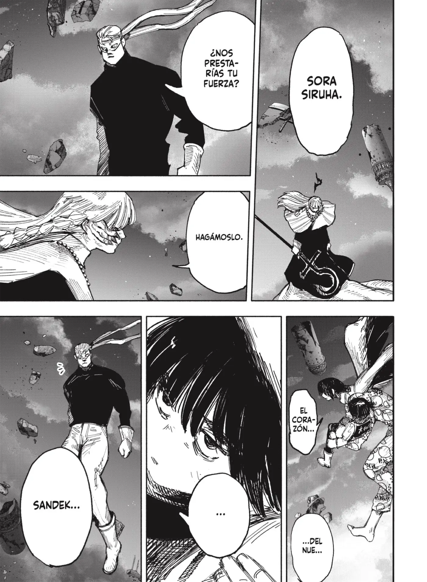 Choujin X capítulo 67.1, página 7
