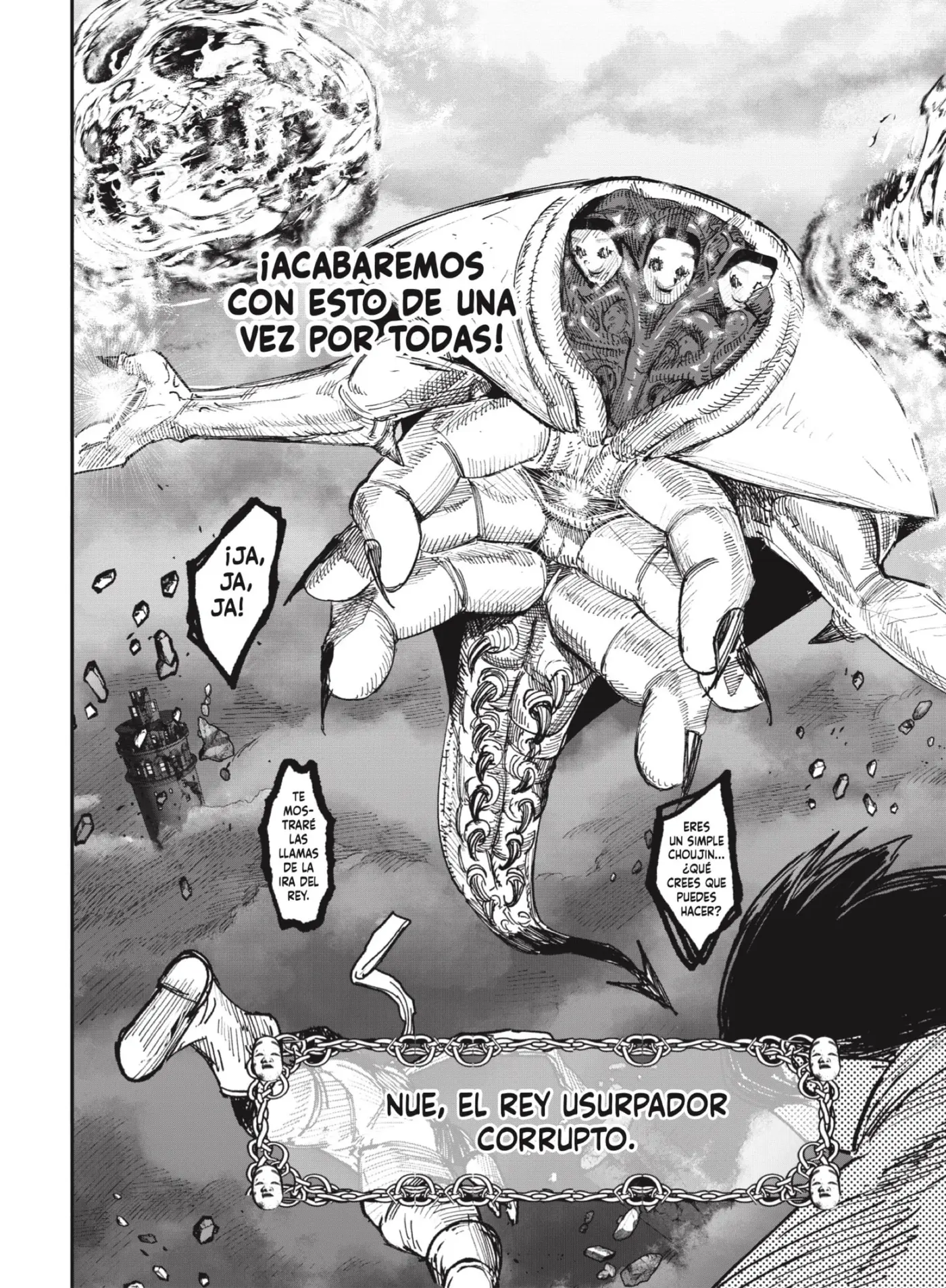 Choujin X capítulo 67.1, página 12