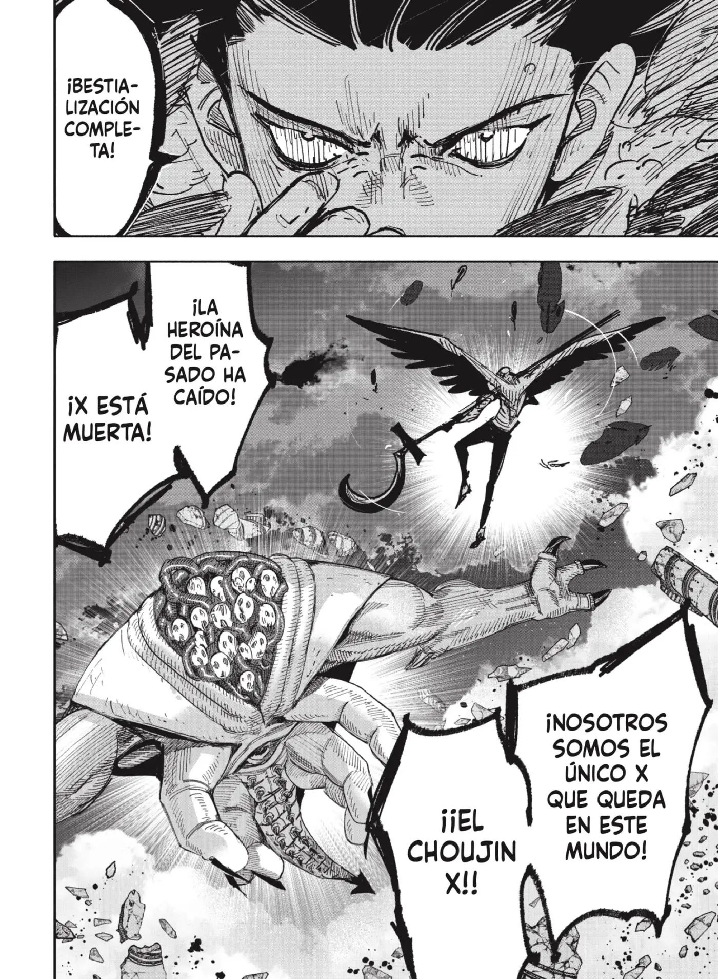Choujin X capítulo 67.1, página 34
