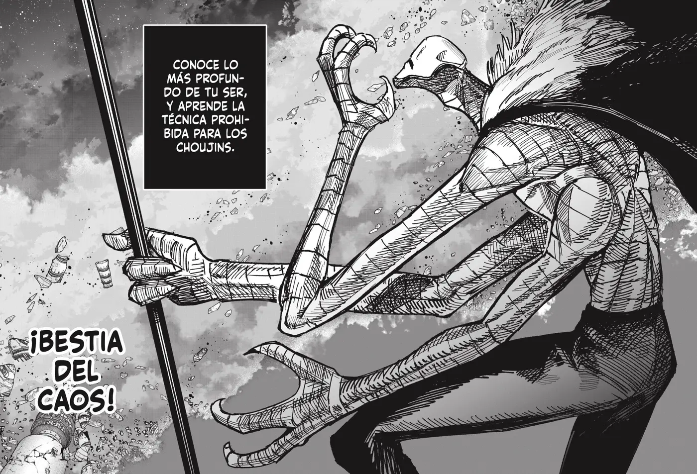 Choujin X capítulo 67.2, página 8