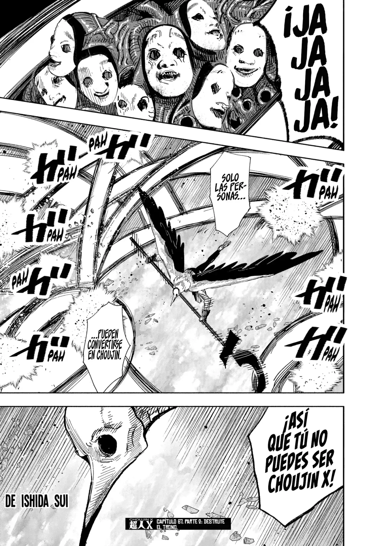 Choujin X capítulo 67.5, página 4