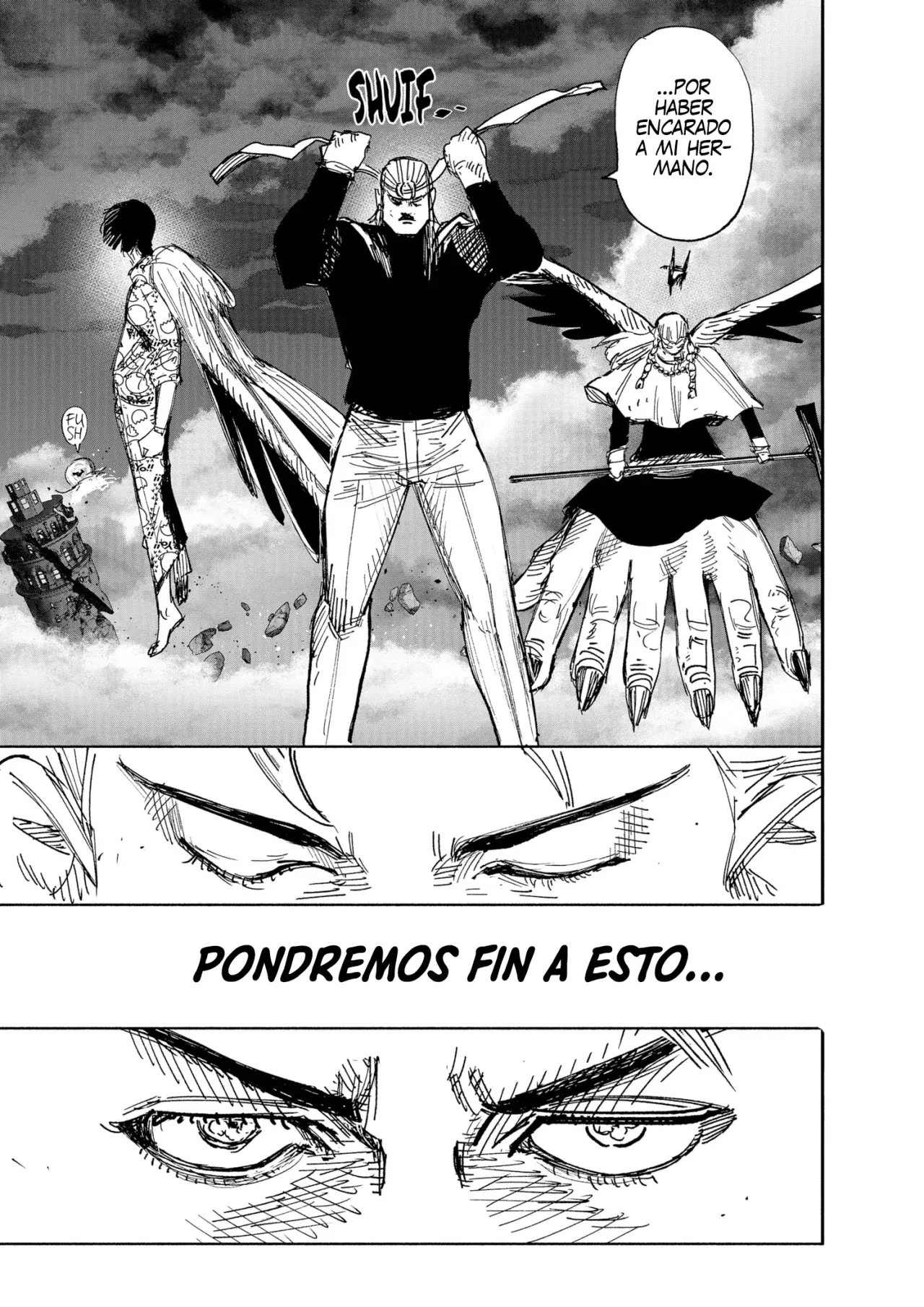 Choujin X capítulo 67, página 14