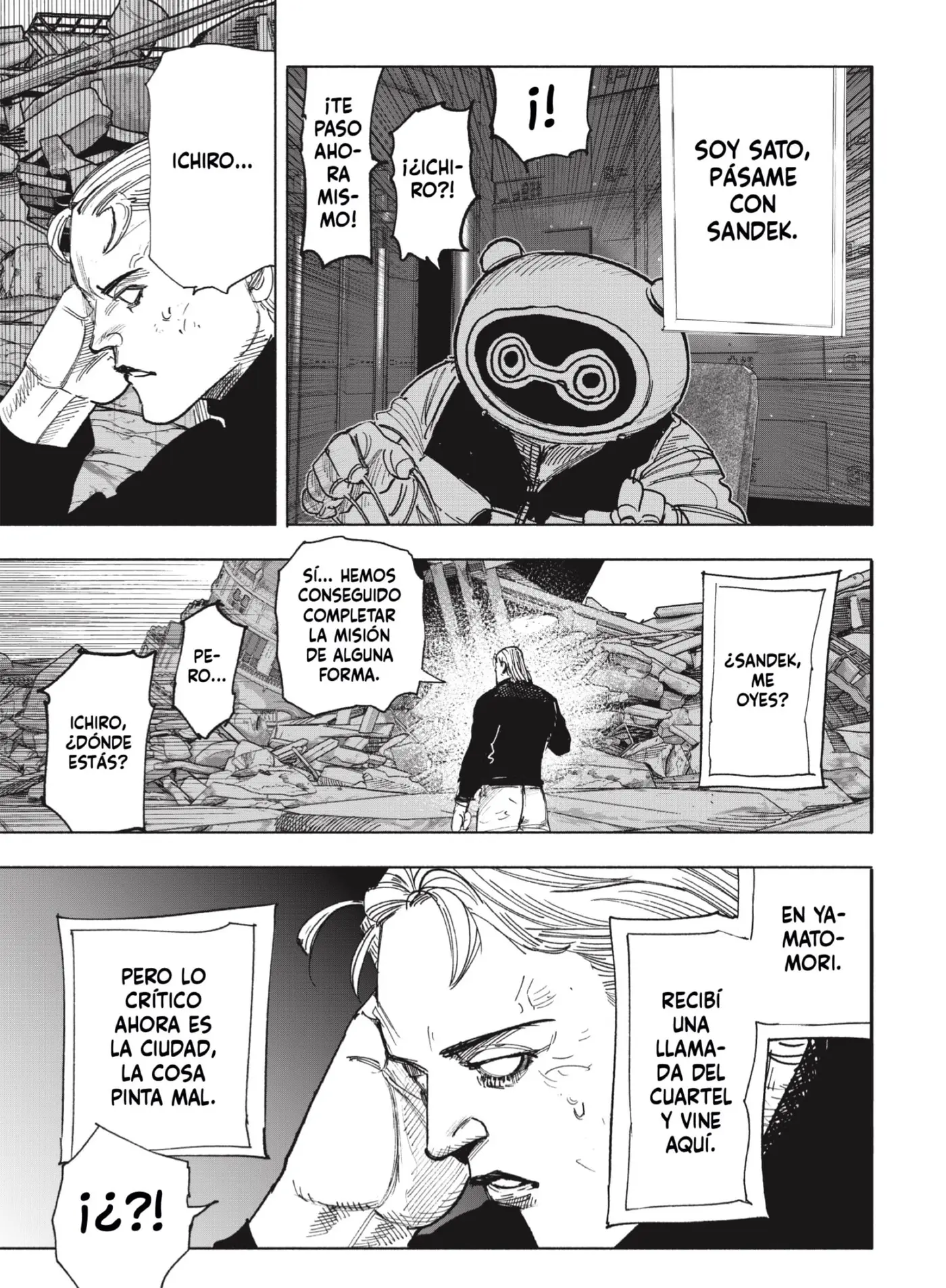 Choujin X capítulo 68.3, página 16