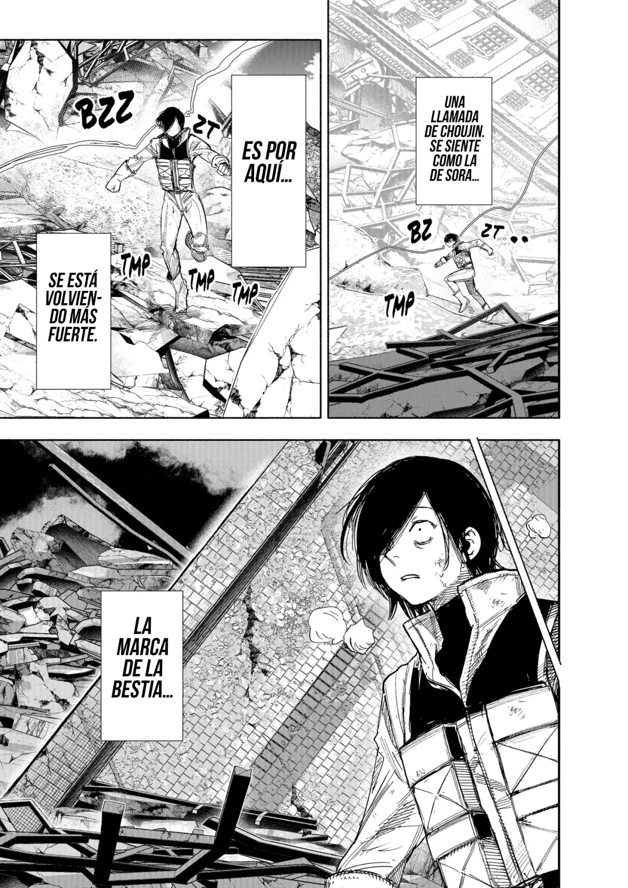 Choujin X capítulo 68.5, página 17