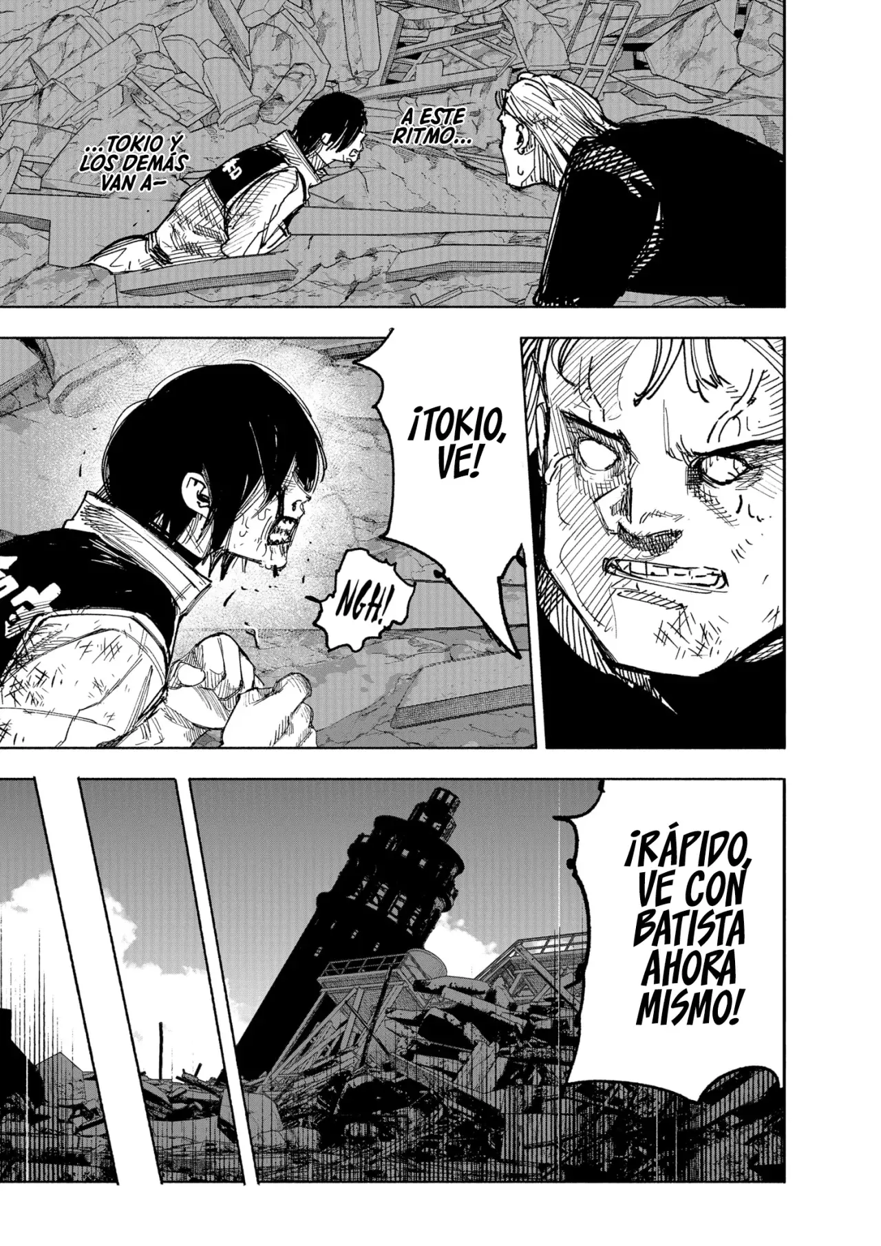 Choujin X capítulo 68, página 36