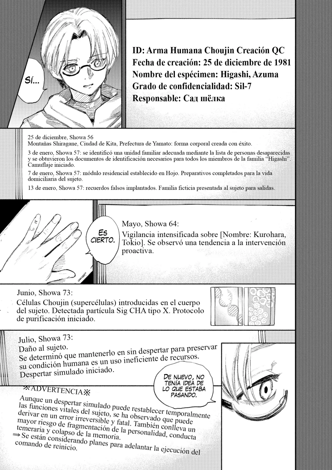 Choujin X capítulo 69.5, página 23
