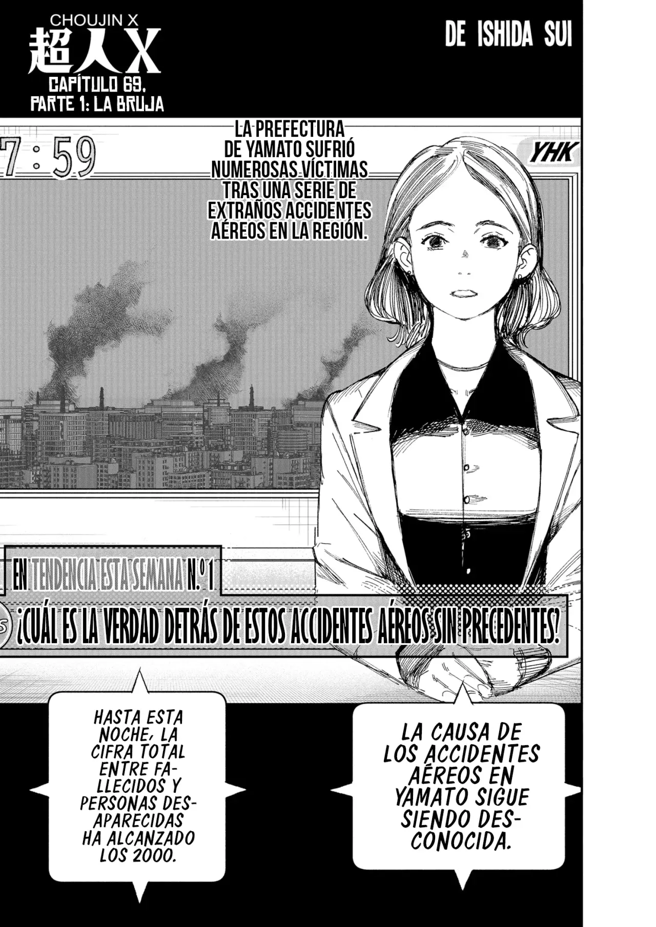 Choujin X capítulo 69, página 4