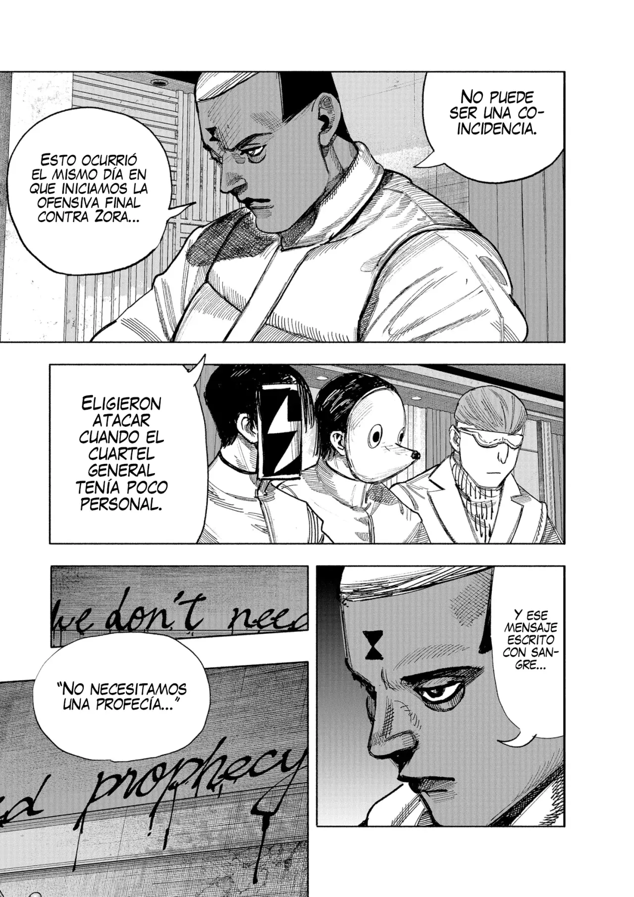 Choujin X capítulo 69, página 8