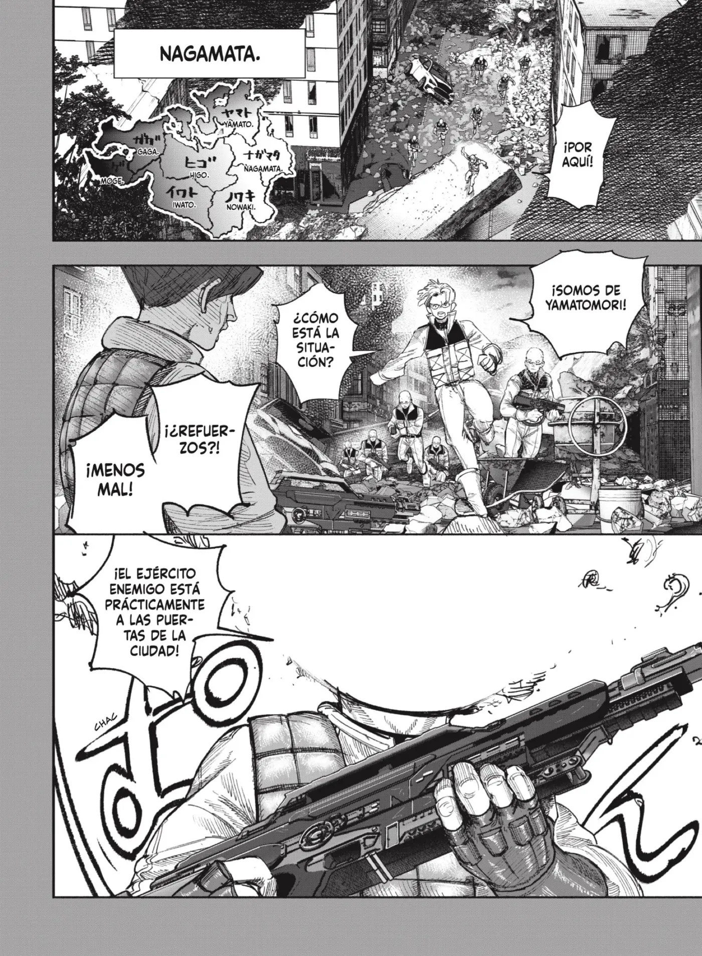 Choujin X capítulo 70.2, página 6