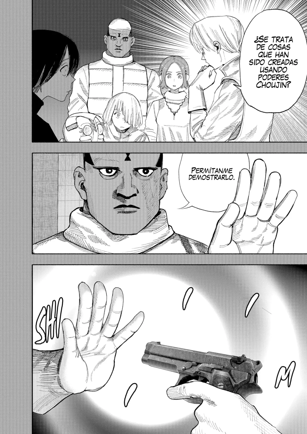 Choujin X capítulo 70, página 18