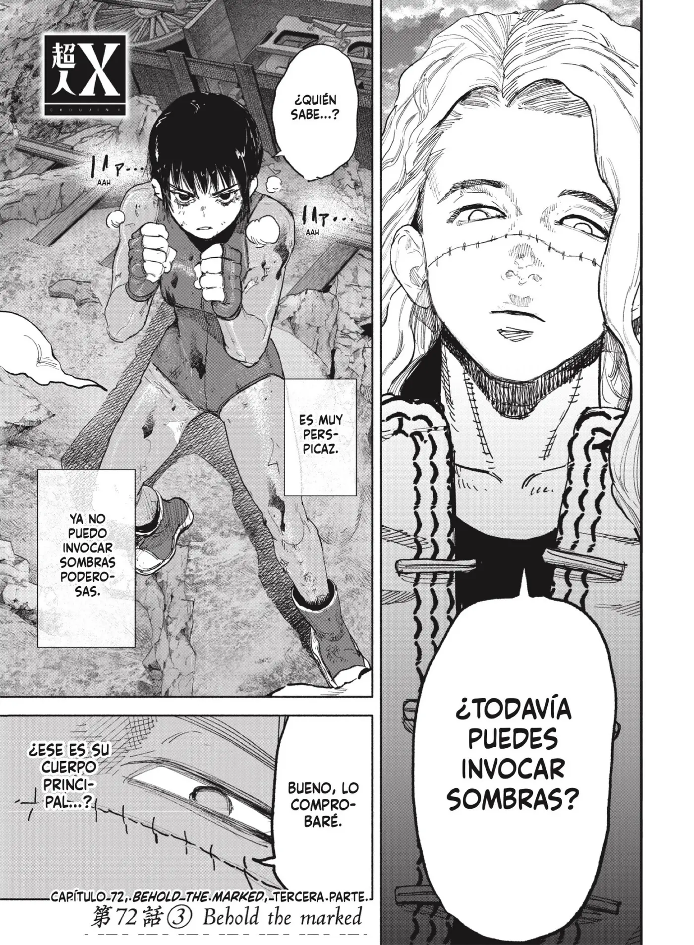 Choujin X capítulo 72.3, página 1
