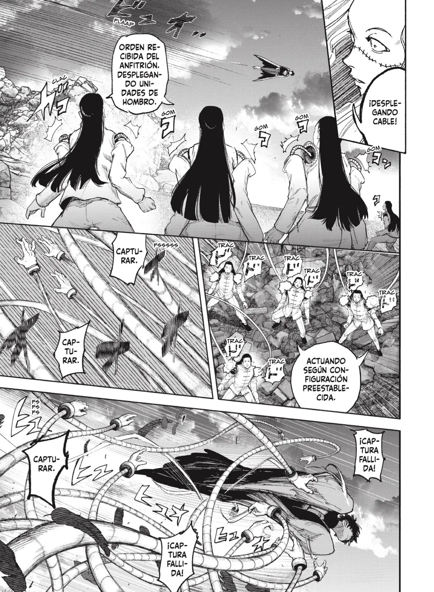 Choujin X capítulo 73, página 9