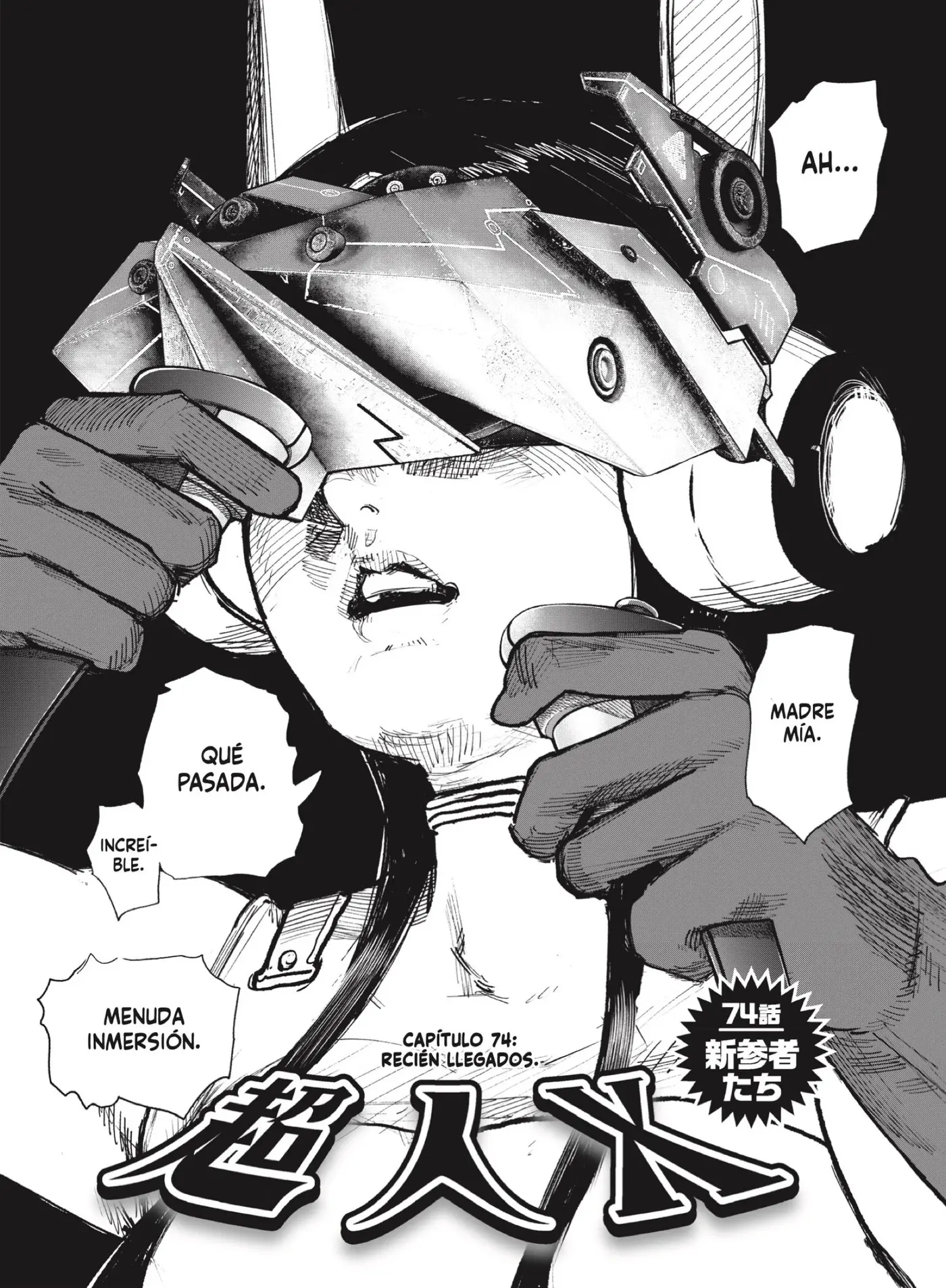 Choujin X capítulo 74, página 1