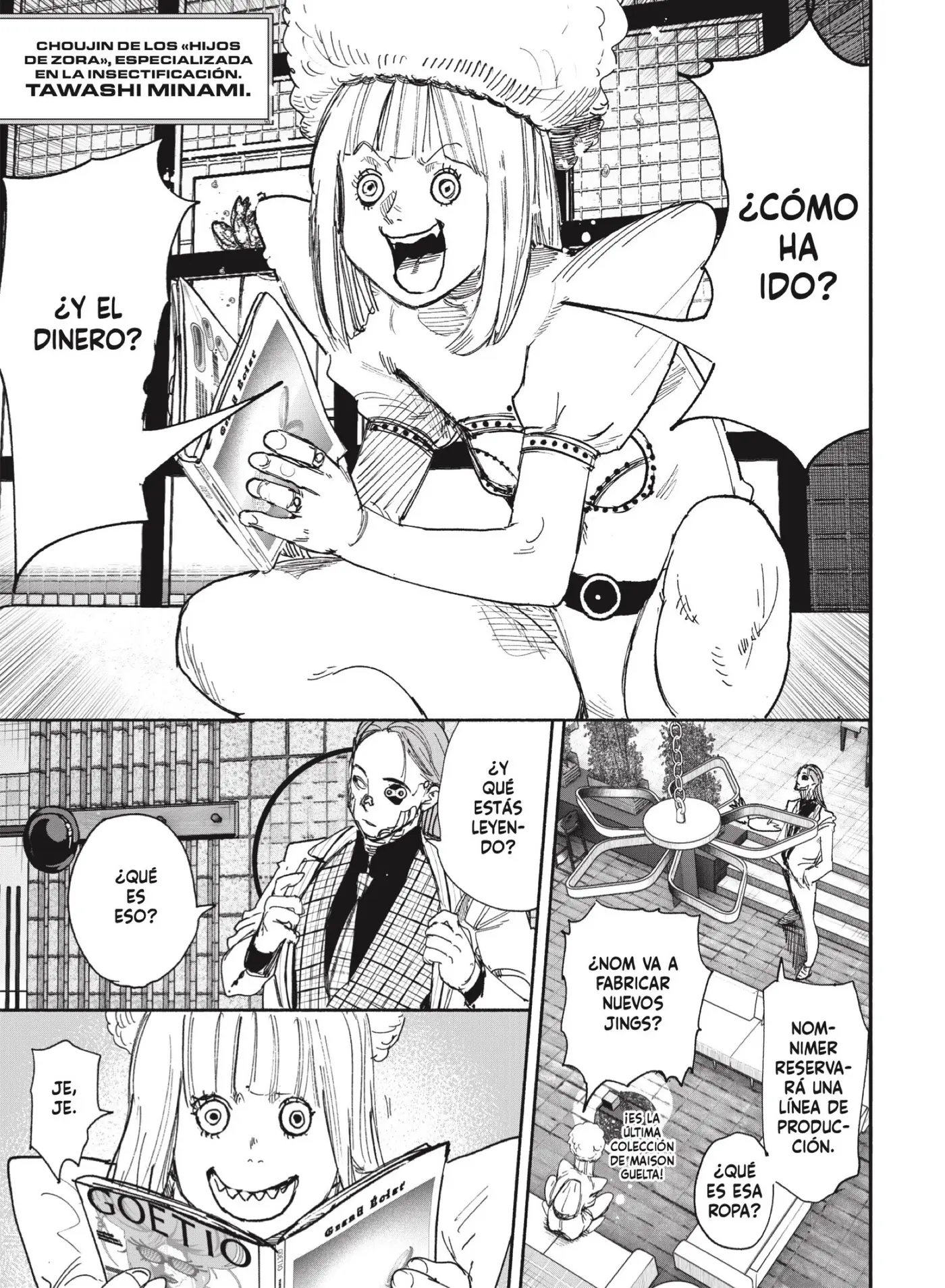 Choujin X capítulo 74, página 5