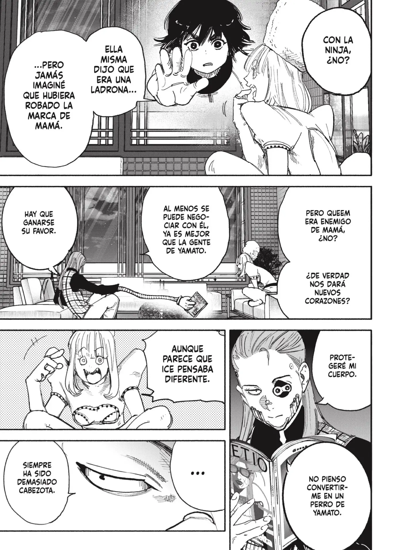 Choujin X capítulo 74, página 9