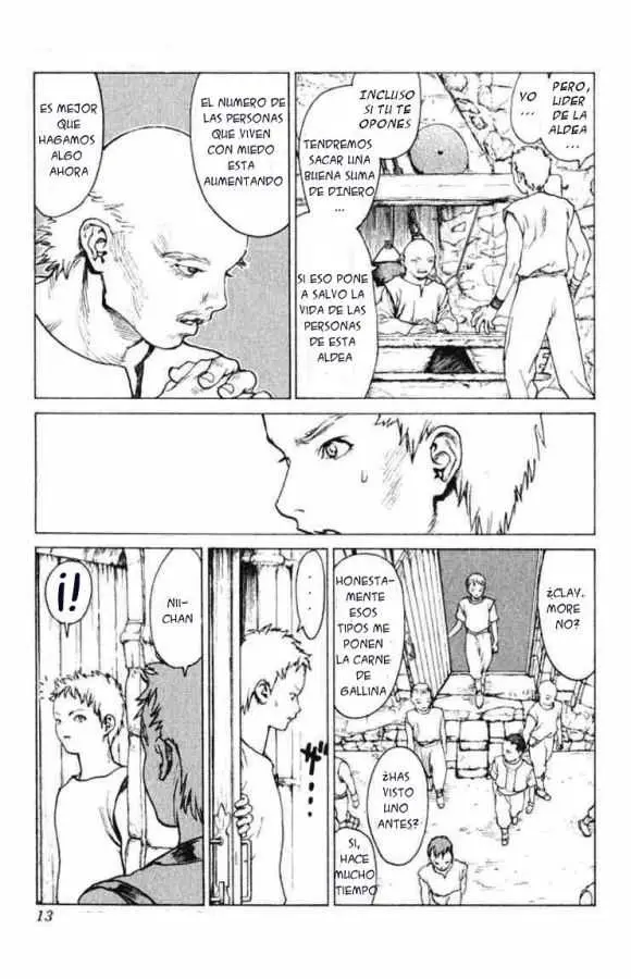 Claymore capítulo 1, página 10