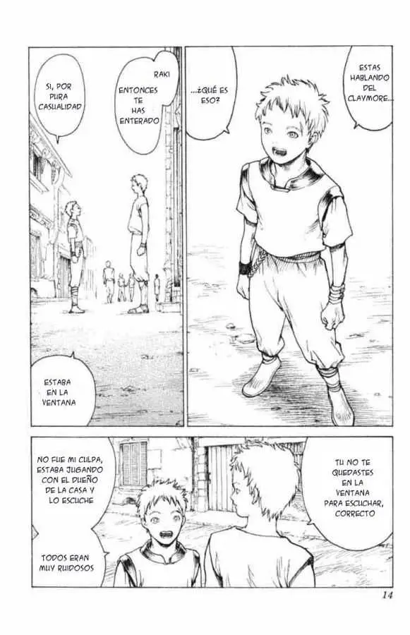 Claymore capítulo 1, página 11