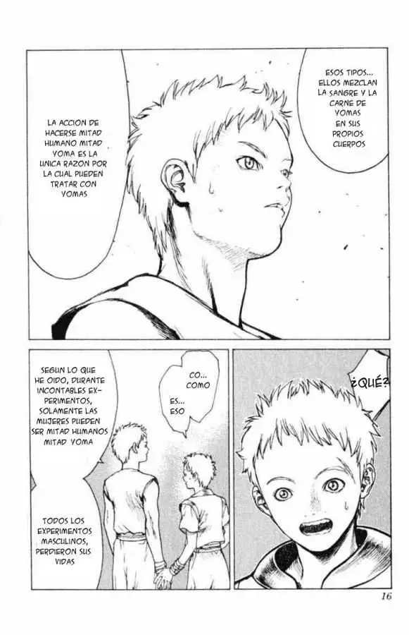 Claymore capítulo 1, página 13
