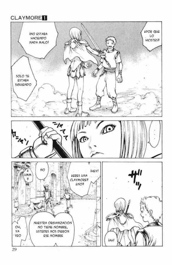 Claymore capítulo 1, página 26