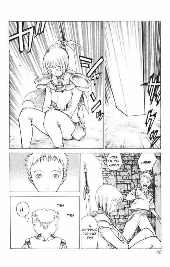 Claymore capítulo 1, página 29