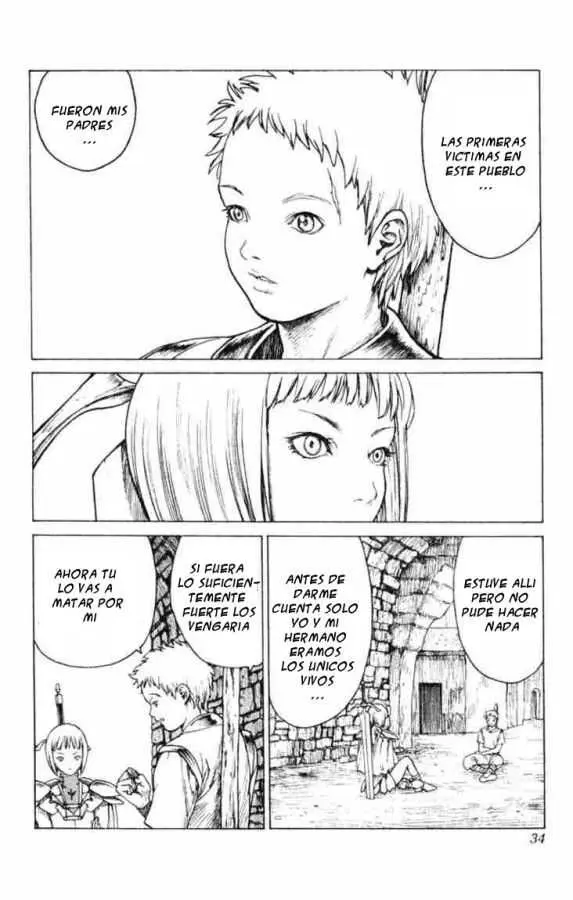 Claymore capítulo 1, página 31