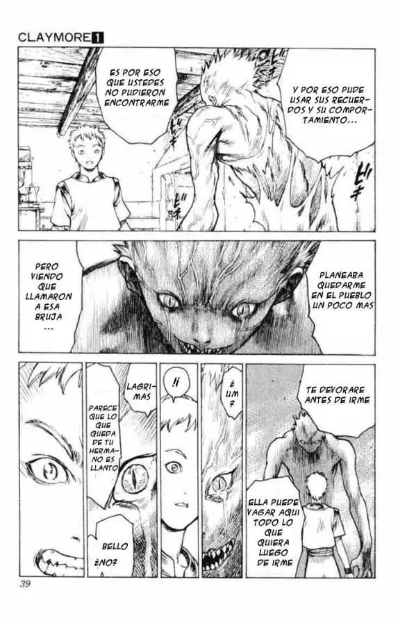 Claymore capítulo 1, página 36